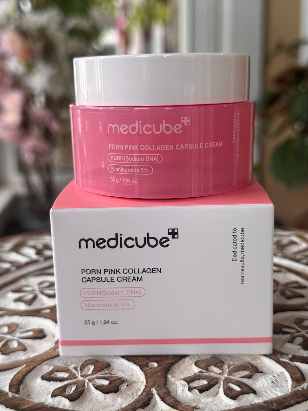 Medicube PDRN Pink Collagen Capsule Cream 55g Niacinamide Korean Skincare